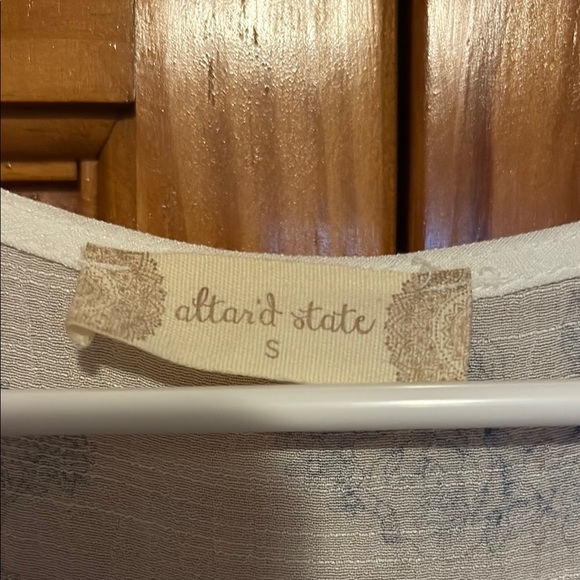 Altar'd State Blue and White Floral Mini Dress - Picture 3 of 3